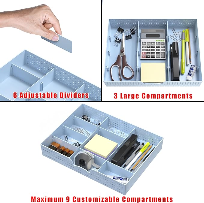 Simple Houseware Drawer Organizer Tray