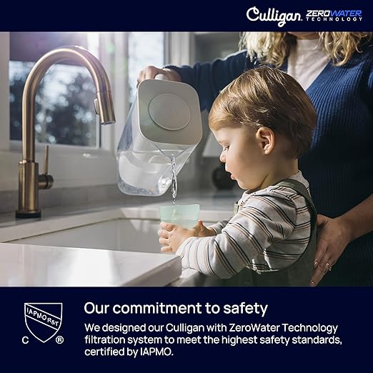 Culligan with ZeroWater Technology 10-Cup Water Filter Pitcher – Includes