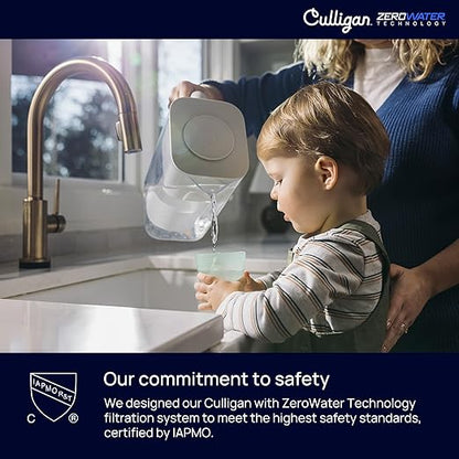 Culligan with ZeroWater Technology 10-Cup Water Filter Pitcher – Includes