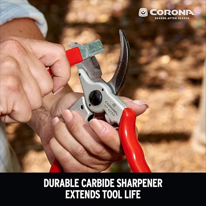 Corona Tools Handheld Garden Tool Sharpener– Blade Sharpener