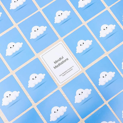 100 Mindful Meditations Cards – Mindfulness & Meditation Self‑Care Prompts | Desk & Travel Deck for Stress Relief, Focus, Motivation & Well‑Being