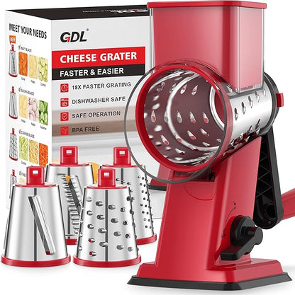 GDL Rotary Cheese Grater Hand Crank
