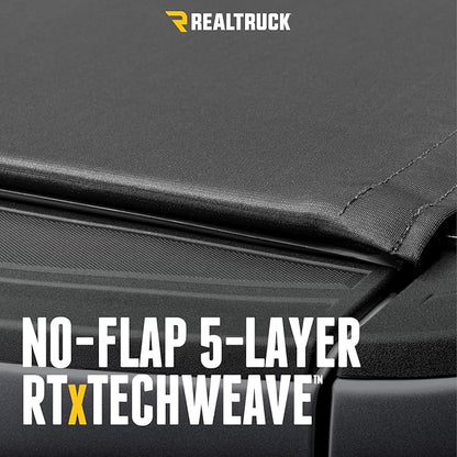RealTruck TruXedo Pro X15 TS Soft Roll Up Truck Bed Tonneau Cover | 1248916 | Fits 2009-2018, 2019-2024 (Classic Body Style) Ram 1500/2500/3500 8' 0" Bed (96.3")