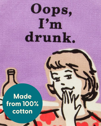Blue Q Oops I'm Drunk Funny and Cute Oven Mitts, Home Kitchen Gifts, Cooking