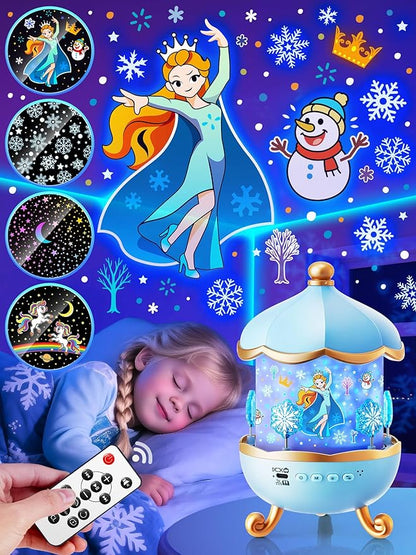 Frozen Toys, 15 Music+16 Films+315 Colors Night Light