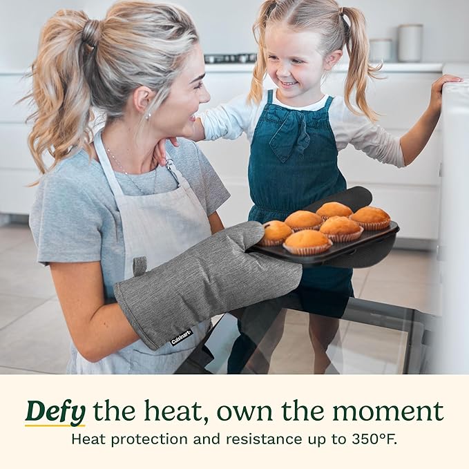 Cuisinart Kitchen Oven Mitts – Heat-Resistant Kitchen Mitts