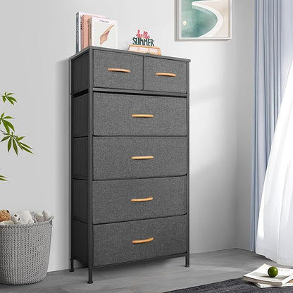 Mifuro Tall Dresser for Bedroom, Vertical Storage Organizer Tower