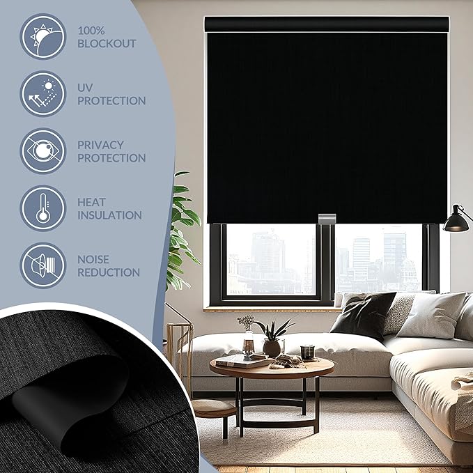 Boolegon Motorized Roller Blinds