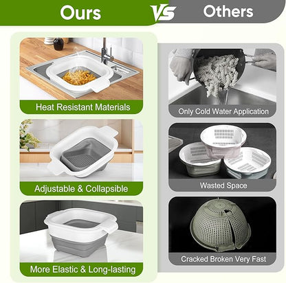 ROTTOGOON Collapsible Colander Set