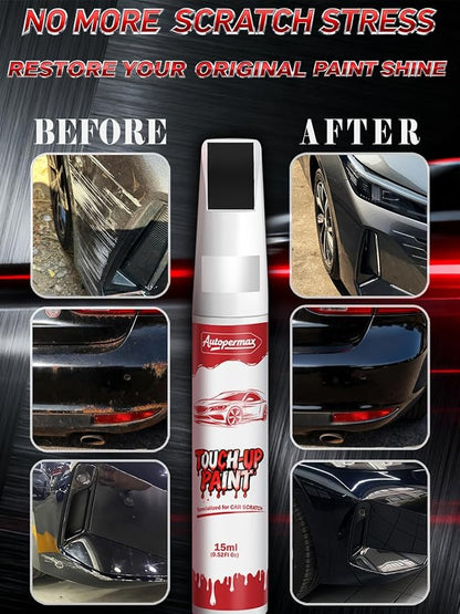 LZ7S/6Y Daytona Gray Pearl Car Touch Up Paint for Audi, Color Accurate Two-In-One Car Paint Scratch Repair Pen, Professional Scratch Remover for Vehicles Chips and Nicks Scuff