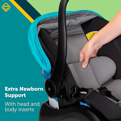 Safety 1st OnBoard FLX Infant Car Seat with Base, Lightweight Baby Car Seat for Travel, Monument 4