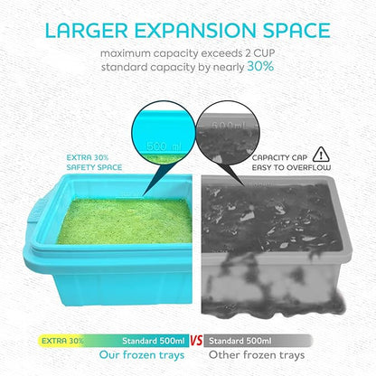 XOMOO Silicone Freezer Tray