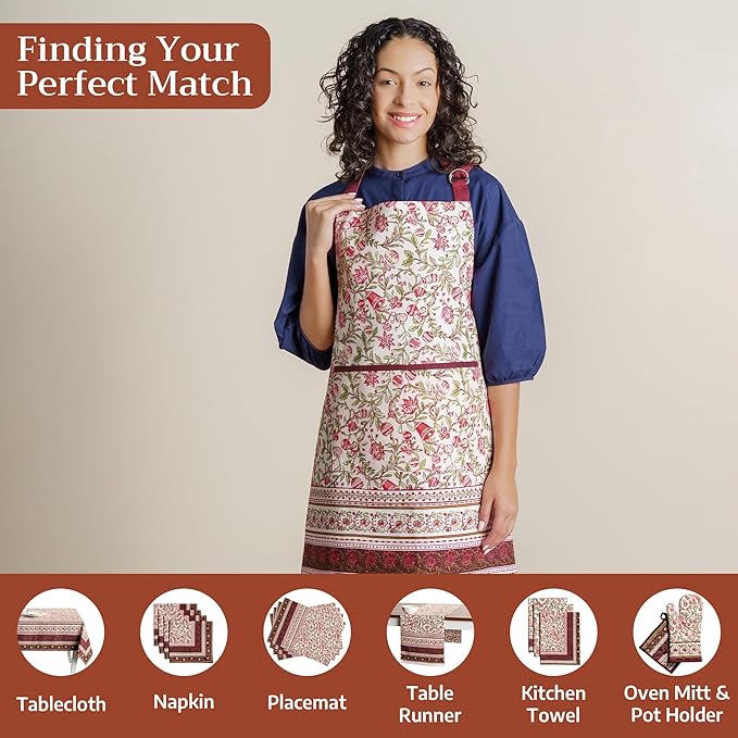 Maison d' Hermine 100% Cotton Apron