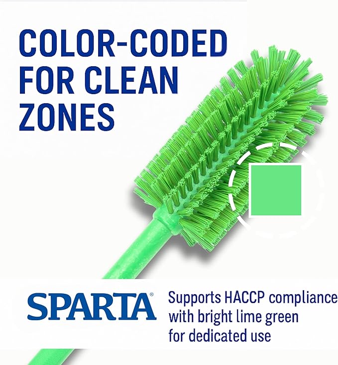 SPARTA Scrub Brush Bottle Brush, Dishwasher Safe Brush