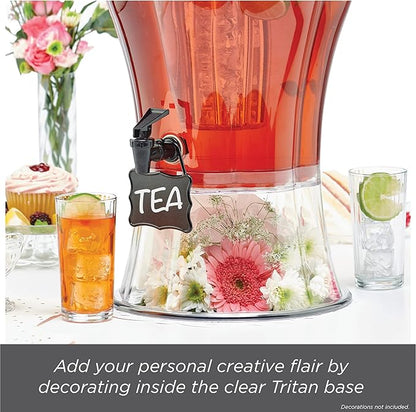 Buddeez 3.5 Gallon Clear Drink Dispenser