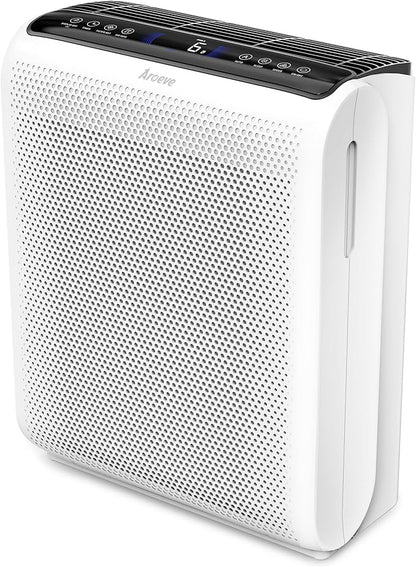 AROEVE Air Purifiers for Bedroom Home Large Room Up to 1504 Ft², 5 Layer Filter