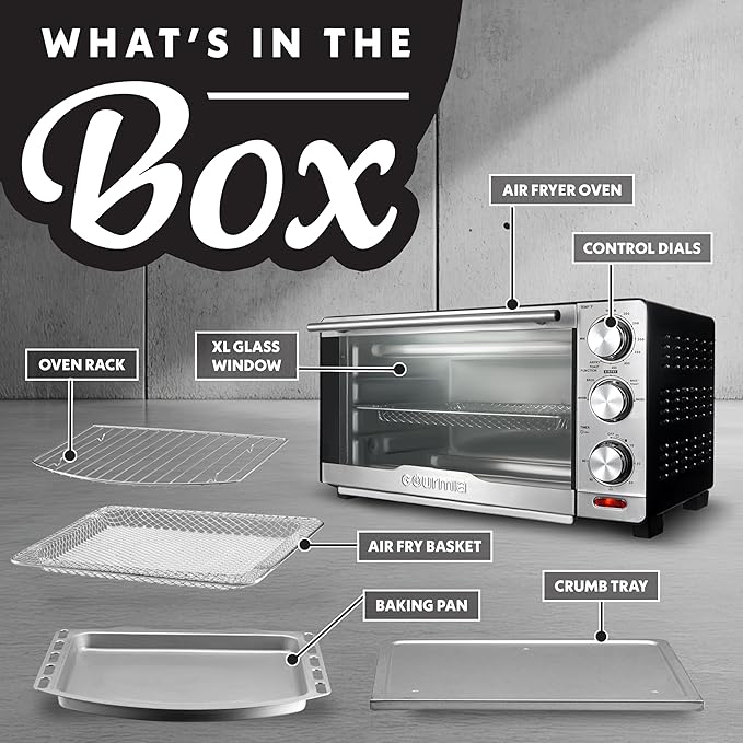 Gourmia Air Fryer Toaster Combo