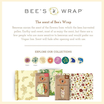Bee's Wrap Beeswax Wraps for Food