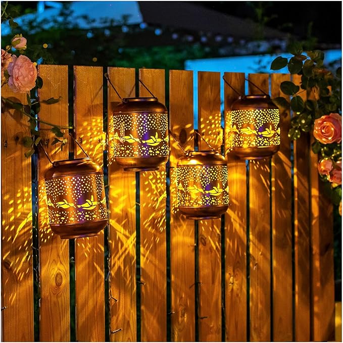 Penguin Solar Lanterns Outdoor Waterproof,Hanging Solar Lights Penguin Gifts for Women Men Metal LED Decorative Light for Yard,Patio,Lawn,Tabletop,Pathway,Landscape,Garden Decor