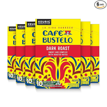 Café Bustelo Dark Roast Coffee, 10 Ct. K-Cup pods