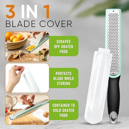 Spring Chef Premium Lemon Zester Grater