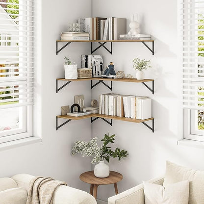 Heimlove 24" W x 12" D Wall Shelves
