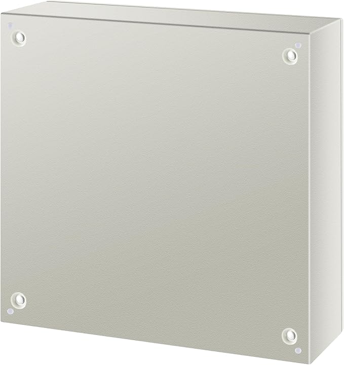 VEVOR NEMA Steel Enclosure, IP66 Waterproof & Dustproof, Outdoor/Indoor