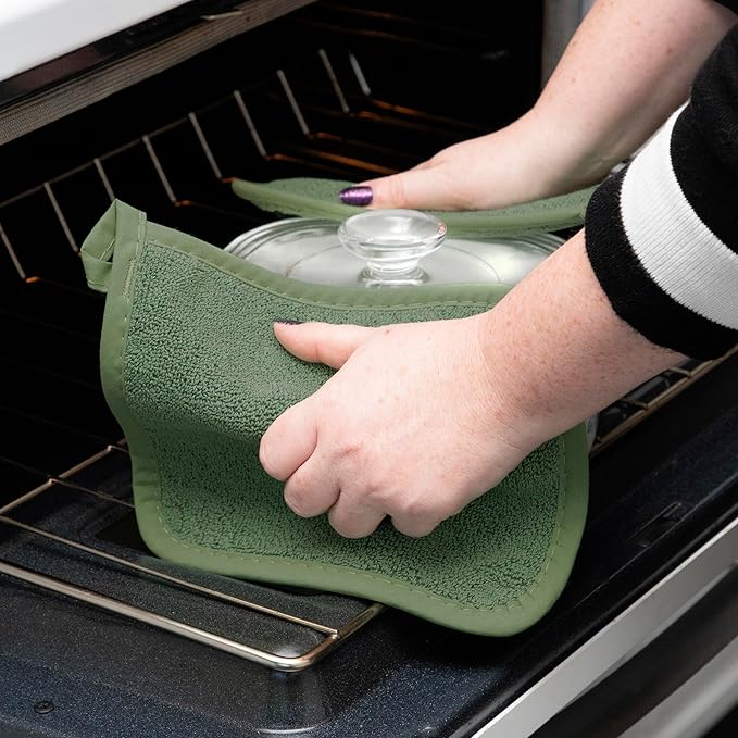 RITZ Terry Potholder & Hot Pad: Unparalleled Heat Resistant, Durable 100%