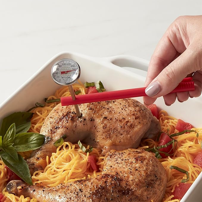 Taylor Instant Read Analog Meat Food Grill BBQ Cooking Kitchen Thermometer
