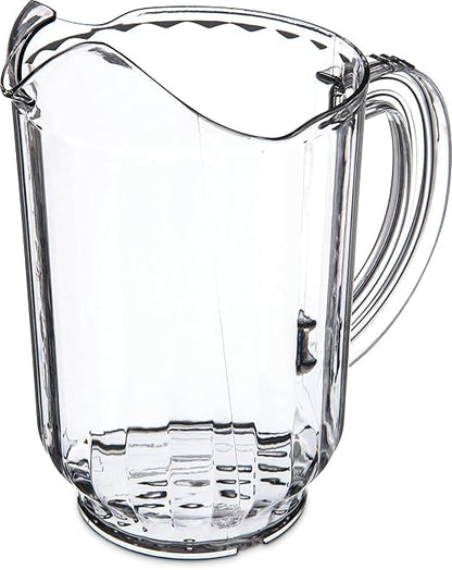 Carlisle FoodService Products 554607 Restaurant-Style SAN Plastic Pitcher
