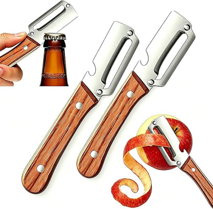 Vegetable Peeler 2 Pack, Carrot & Papaya
