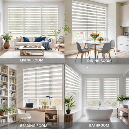 COOLWINDS Motorized Zebra Blinds