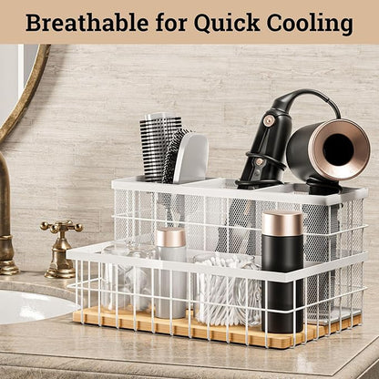 Hair Tool Organizer Countertop