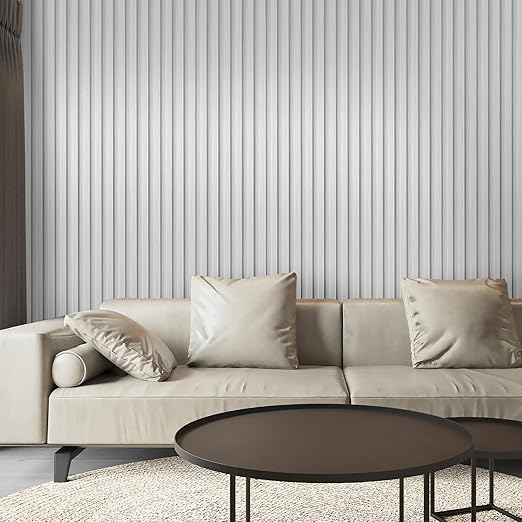 Art3d 8-Pack 96 x 6in. WPC Acoustic Slat Wall Panel