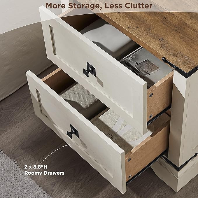 T4TREAM 24" Farmhouse Nightstand
