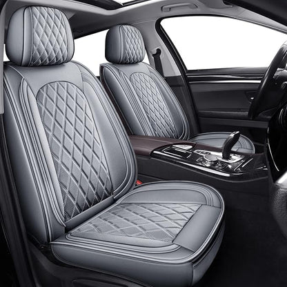 MIROZO Ram Front Seat Covers Grey, Seat Cover for Trucks Car Seat Protector Compatible with 2009-2026 RAM 1500/2500/3500 Crew Quad Cab Pickup Cushions (2 PCS Front,Gray)
