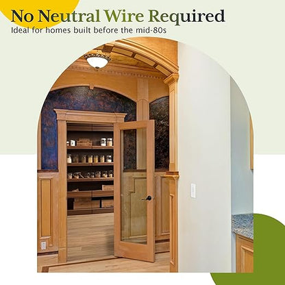 TG 4 Hour No Neutral Wire Countdown Timer Switch, 5-10-30-60 Min, 2-4 Hour