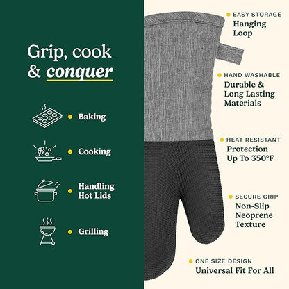 Cuisinart Kitchen Oven Mitts – Heat-Resistant Kitchen Mitts