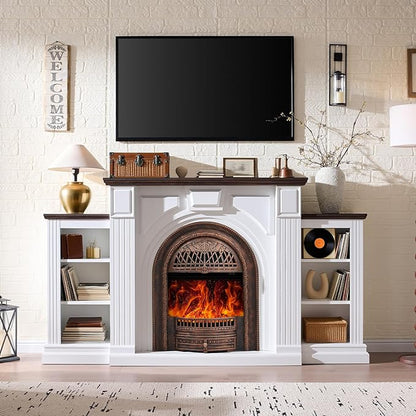 Farmhouse Electric Fireplace