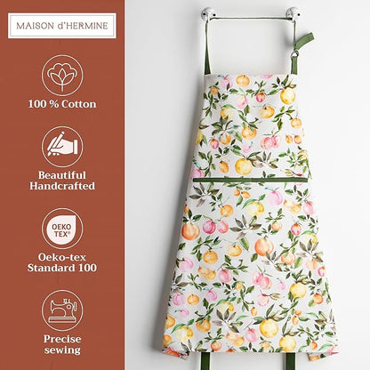 Maison d' Hermine 100% Cotton Apron