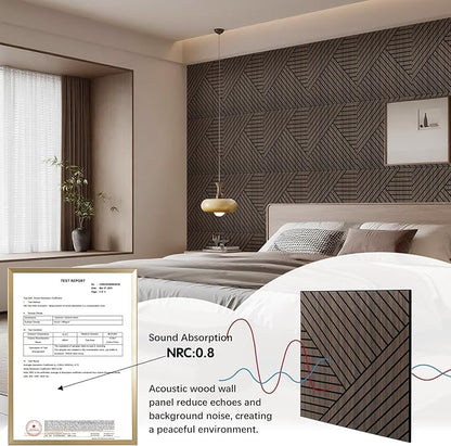 ARMURO 4 Packs Acoustic Wall Panels