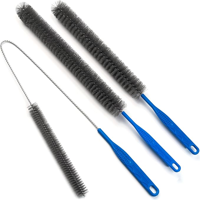 Refrigerator Coil Cleaning Brush，Sewer Set Brush Clog Remover,