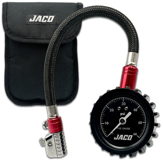 JACO ElitePro-X Tire Pressure Gauge with Lightning Chuck (60 PSI)