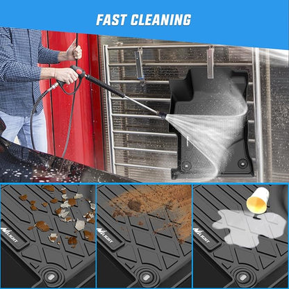 Nilight TPE Floor Mats for Honda Civic Sedan 2012 2013 2014 2015, All Weather Custom Fit Heavy Duty Floor Liners