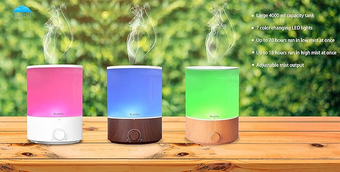 BlueHills Premium 4000 ML XL Essential Oil Diffusers