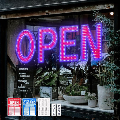 Open Sign for Business