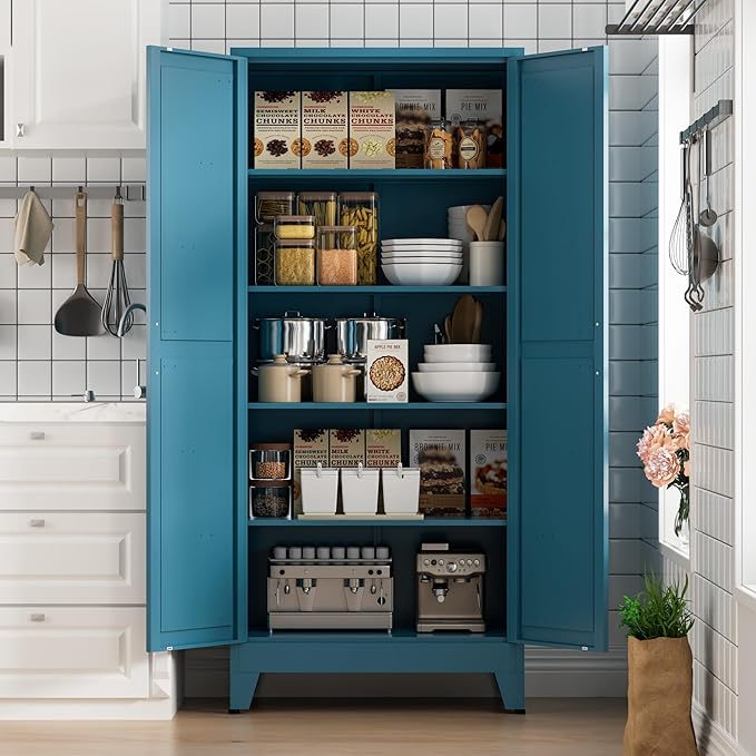 COFaR Home Farmhouse Storage Cabinet