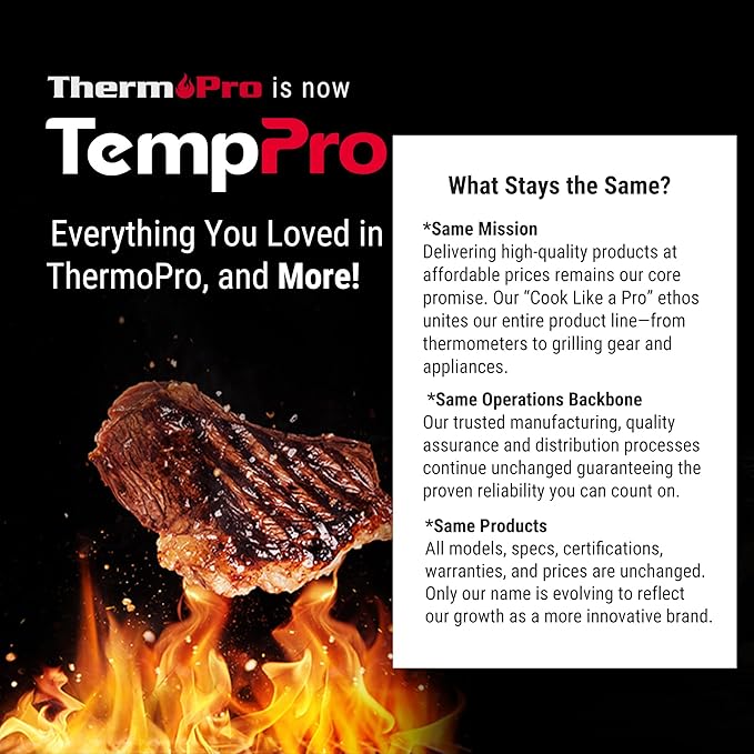 TempPro TP17H Digital Meat Thermometer