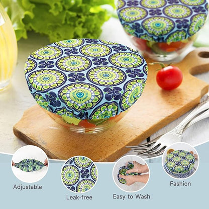 wegreeco Elastic Reusable Bowl Covers
