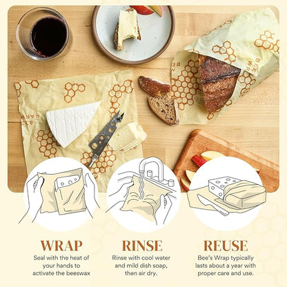 Bee's Wrap Beeswax Wraps for Food